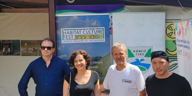 U okviru Dana dijaspore “Konjic u srcu BiH”, na Boračkom jezeru održan prvi “Habitat Culture Fest”, koji je okupio umjetnike iz dijaspore i Bosne i Hercegovine