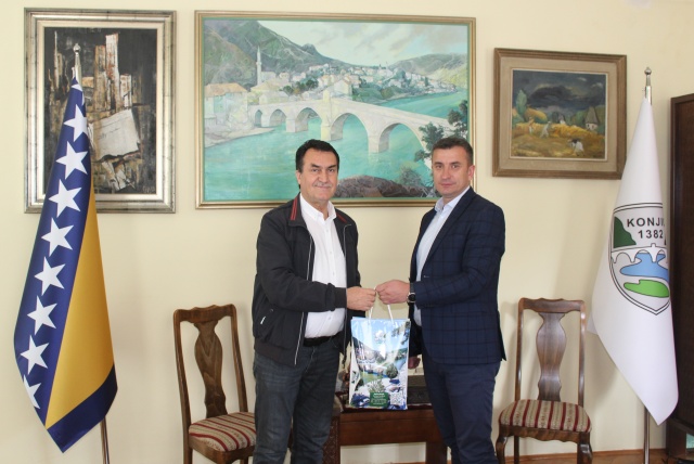 Delegacija Općine Osmangazi – Bursa iz Republike Turske danas posjetila Konjic