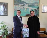 Paroh konjički Dejan Grčić u  posjeti načelniku Osmanu Ćatiću