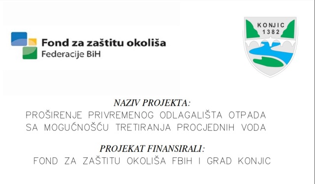 Projekat proširenja privremenog odlagališta otpada