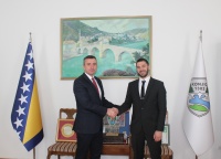 Ministar poljoprivrede, &scaron;umarstva i vodoprivrede HNK Mario Jurica sa saradnicima posjetio Konjic - razmatrane zajedničke aktivnosti sa Gradskom upravom Konjic u cilju unaprijeđenja stanja u sektoru voda i poljoprivrede