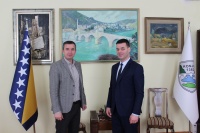 Načelnik Općine Jablanica Damir &Scaron;abanović posjetio Općinu Konjic