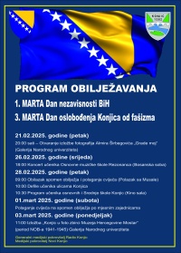 Program obilježavanja Dana nezavisnosti Bosne i Hercegovine i Dana oslobođenja Konjica od fa&scaron;izma