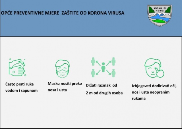Vanredna sjednica Štaba civilne zaštite Konjic 29.03.2020.godine