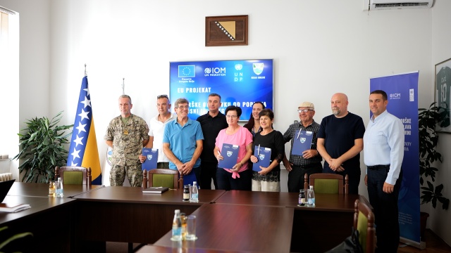 Potpisani ugovori o sanaciji 6 stambenih objekata na području Konjica u okviru EU projekta podške od poplava u BiH