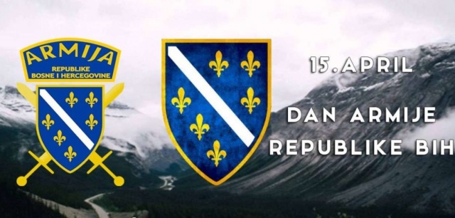 ČESTITKA ZA 15 APRIL – DAN ARMIJE REPUBLIKE BOSNE I HERCEGOVINE