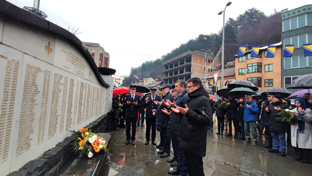 Grad Konjic dostojanstveno i svečano obilježio 1.mart Dan nezavisnosti  Bosne i Hercegovine i 3.mart  Dan oslobođenja Konjica od fašizma