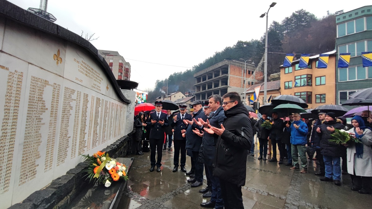 Grad Konjic dostojanstveno i svečano obilježio 1.mart Dan nezavisnosti Bosne i Hercegovine i 3.mart Dan oslobođenja Konjica od fašizma
