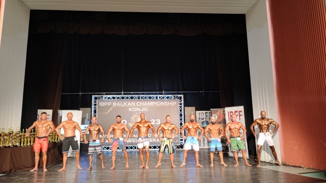 U okviru obilježavanja 16.juna Dana grada Konjica danas u Konjicu održano Balkansko prvenstvo u bodybuildingu i fitnesu - pobjednik Ivan Marinković iz Srbije