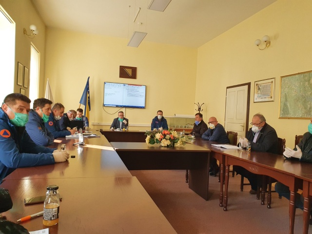 Vanredna sjednica Štaba civilne zaštite Općine Konjic 03.04.2020.godine