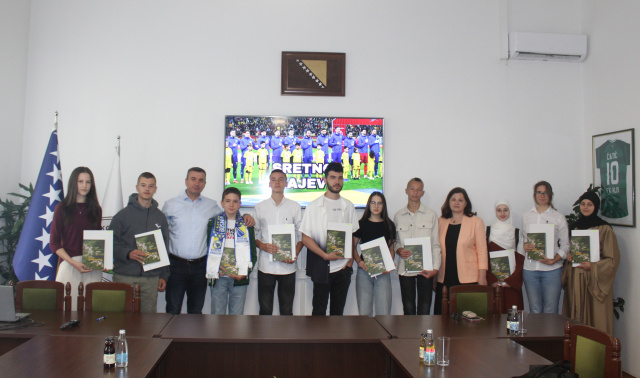 U povodu Dana grada Konjica upriličen prijem za učenike generacije osnovnih i srednjih &scaron;kola