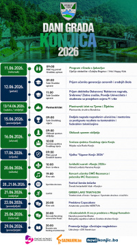 PROGRAM OBILJEŽAVANJA 16.JUNA DANA GRADA KONJICA