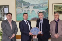 Načelnika Ćatića posjetio predsjednik BZK &ldquo;Preporod&rdquo; Sanjin Kodrić sa saradnicima