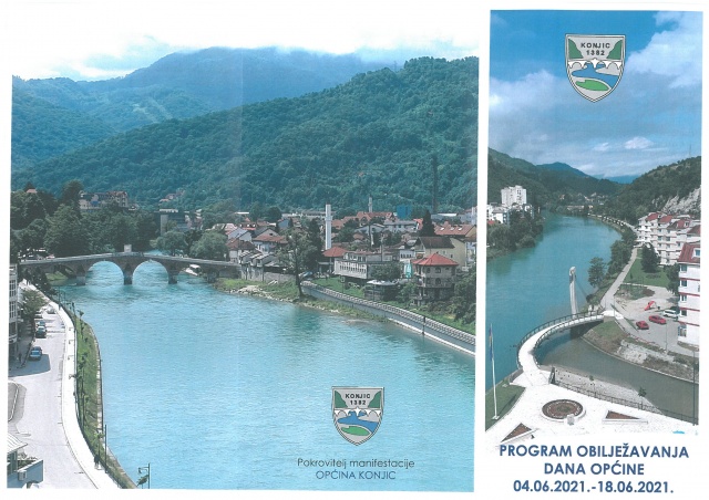 PROGRAM OBILJEŽAVANJA DANA OPĆINE KONJIC 04.06.2021.-18.06.2021.