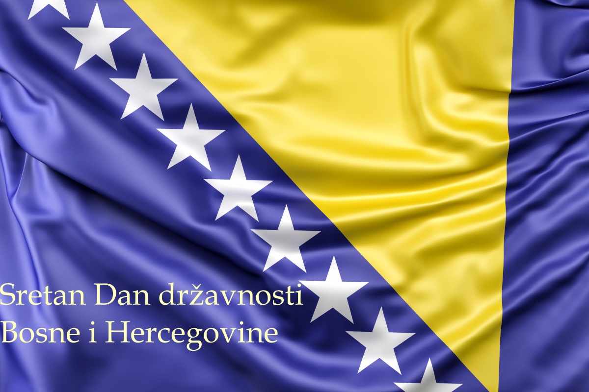 ČESTITKA U POVODU DANA DRŽAVNOSTI BOSNE I HERCEGOVINE