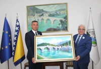 Potpredsjednik Turske agencije za međunarodnu saradnju i koordinaciju TIKA Mahmut &Ccedil;evik danas u posjeti Konjicu