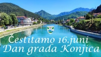 Čestitka u povodu 16.juna Dana grada Konjica