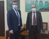 Načelnika općine Konjic Osmana Ćatića posjetio direktor Porezne uprave Federacije