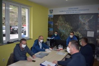 Hitna sjednica &scaron;taba civilne za&scaron;tite općine Konjic održana 22.03.2020.godine